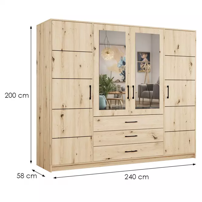 Skriňa Belluno 240 artisan