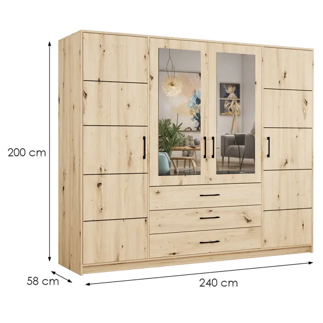 Skriňa Belluno 240 artisan,3