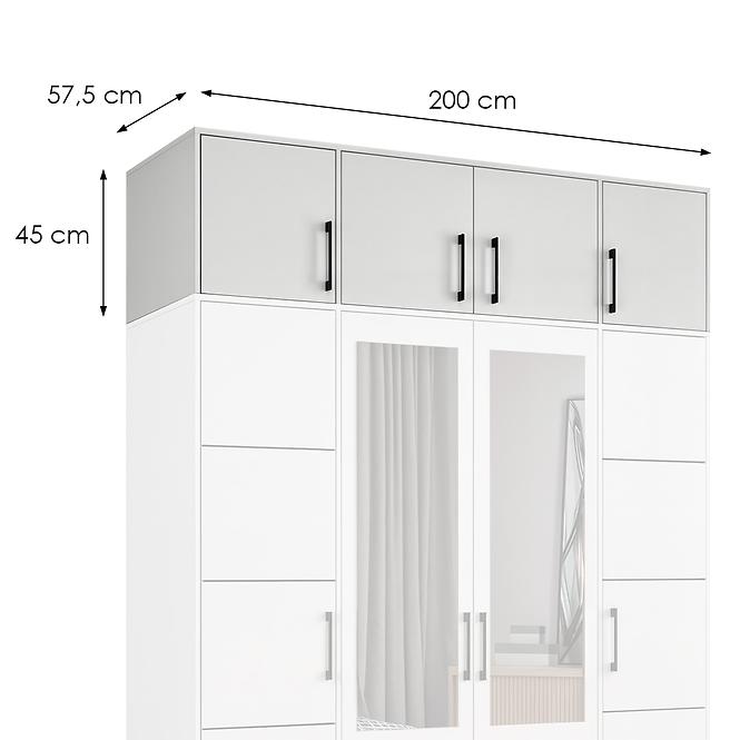 Nadstavec Belluno 200 biela