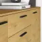 Komoda Modesto 04 Dub/čierna,6