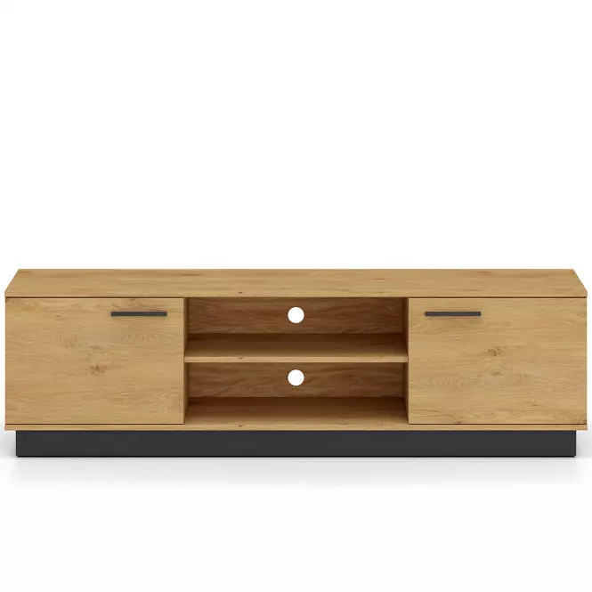 TV stolík MODESTO 06 dub/čierna,3