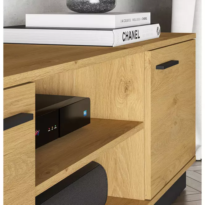 TV stolík MODESTO 06 dub/čierna