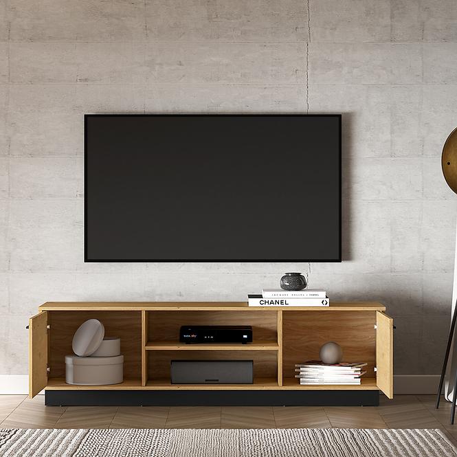 TV stolík MODESTO 06 dub/čierna