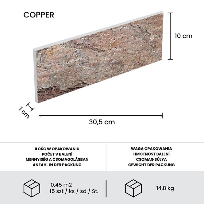 Prírodny Obkladový Kameň Copper