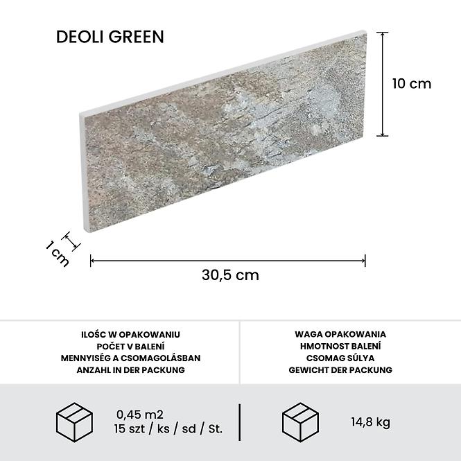 Prírodny Obkladový Kameň Deoli Green 