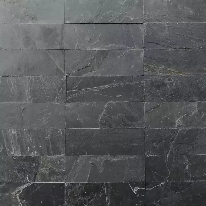 Prírodny Obkladový Kameň Black Slate 