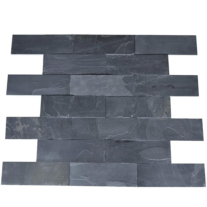 Prírodny Obkladový Kameň Black Slate 