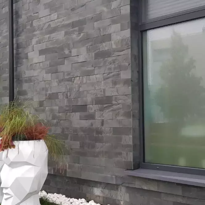 Prírodny Obkladový Kameň Black Slate 