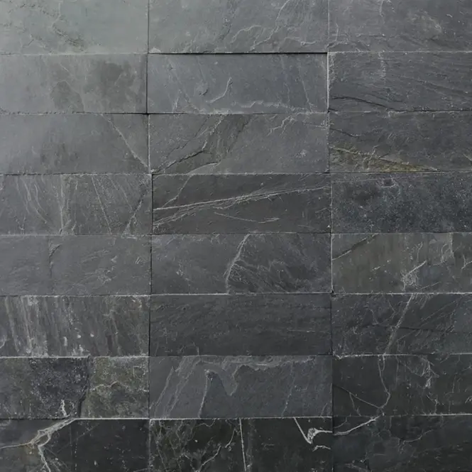 Prírodný Obkladový Kameň Black Slate