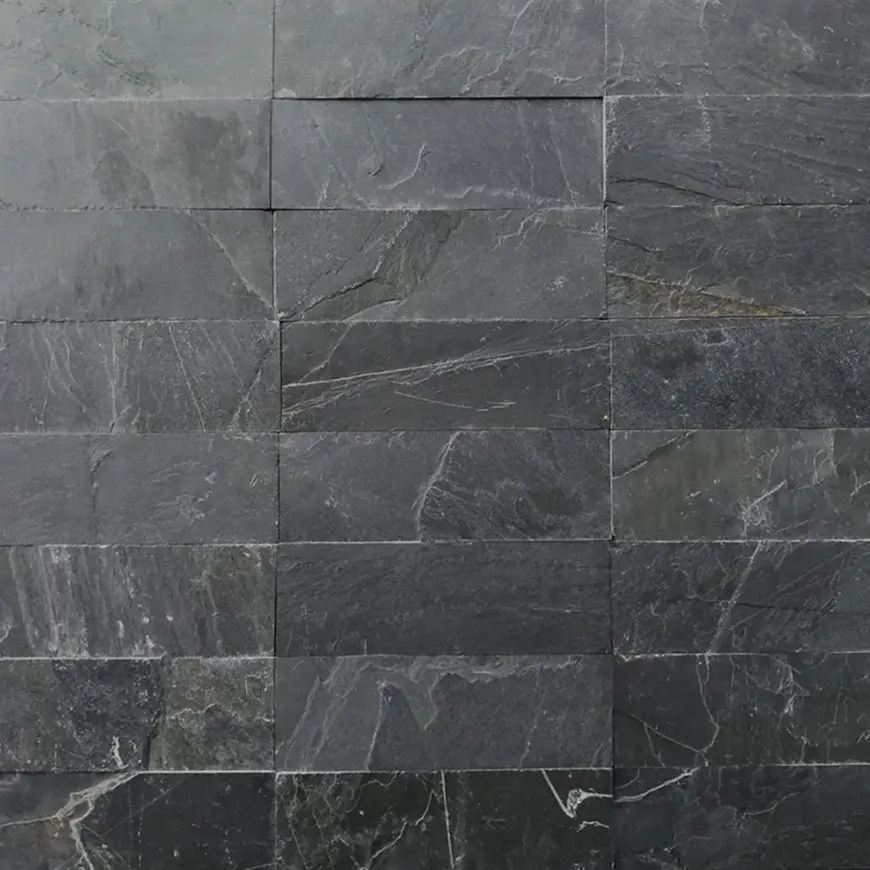 Prírodný Obkladový Kameň Black Slate