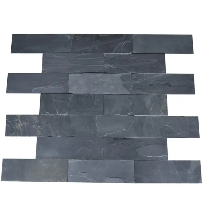 Prírodný Obkladový Kameň Black Slate,2