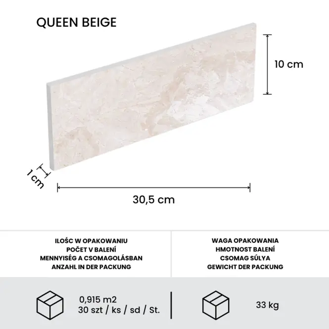 Prírodný Obkladový Kameň Mramor Queen Beige,4