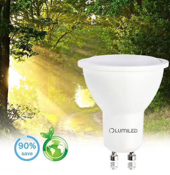 Žiarovka Lumiled LED GU10 3W 270LM 120ST. NB