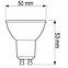 Žiarovka Lumiled LED GU10 3W 270LM 120ST. NB,6