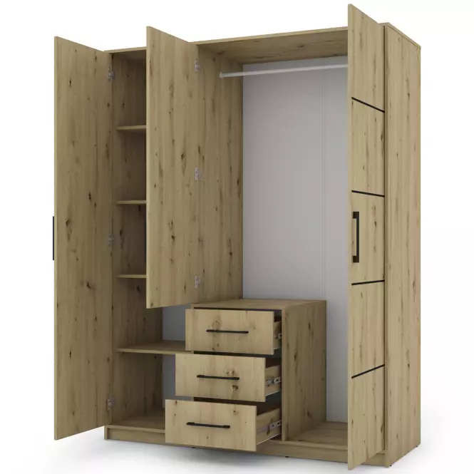 Skriňa Bollate 3 Artisan