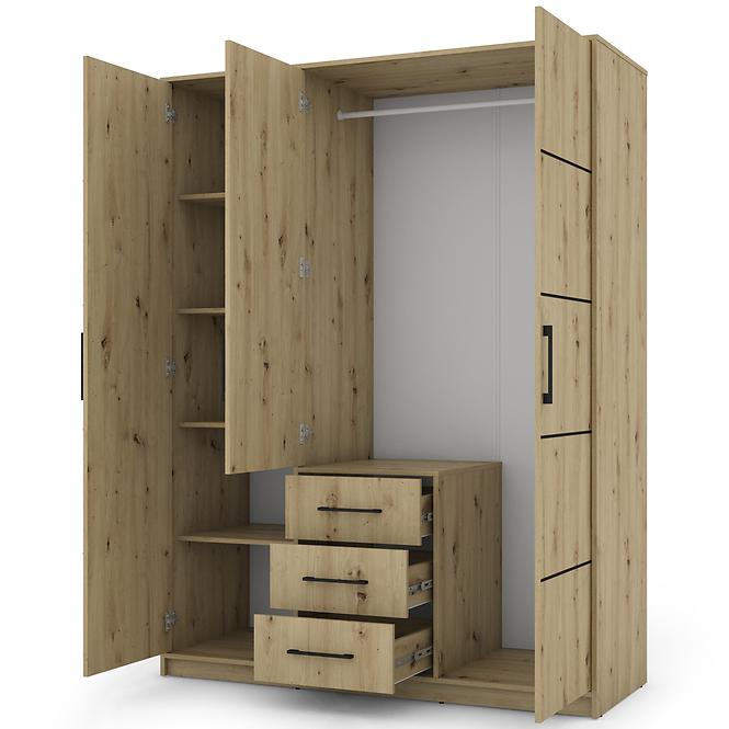 Skriňa Bollate 3 Artisan