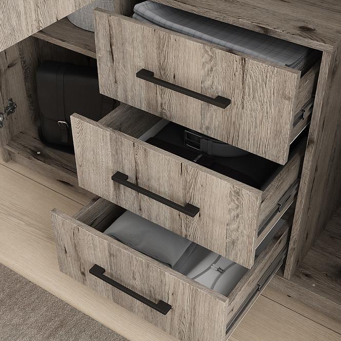 Skriňa Bollate 3 Dub Welington