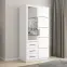Skriňa Bollate 2 Biela,8