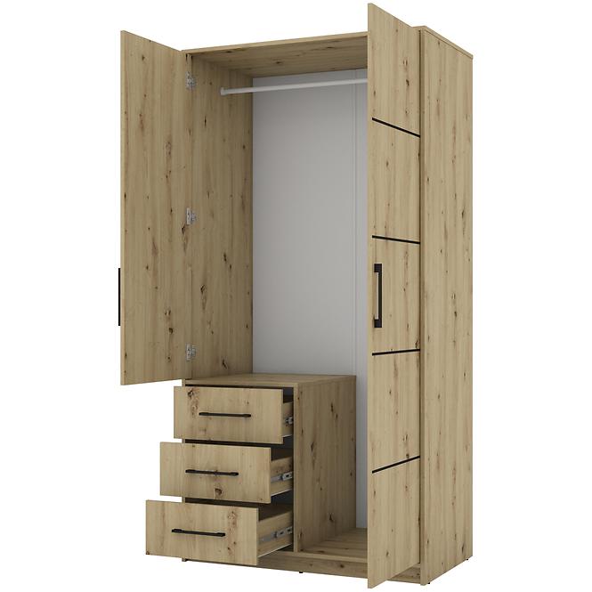 Skriňa Bollate 2 Artisan