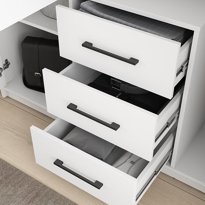 Skriňa Bollate 3 biela