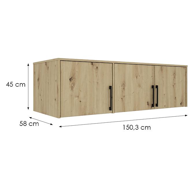 Nadstavec na skriňu Bollate 3 Artisan