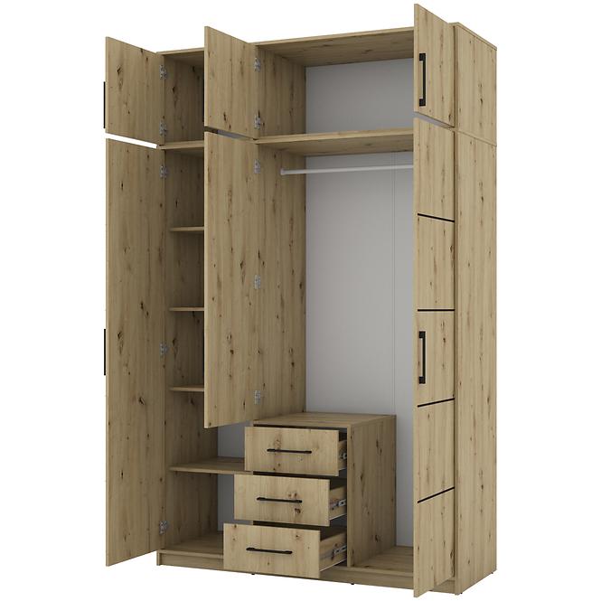 Nadstavec na skriňu Bollate 3 Artisan