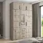 Nadstavec na skriňu Bollate 3 Dub Welington,7