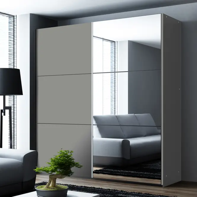 Skriňa Vigo 150 Platinum/zrkadlo,3