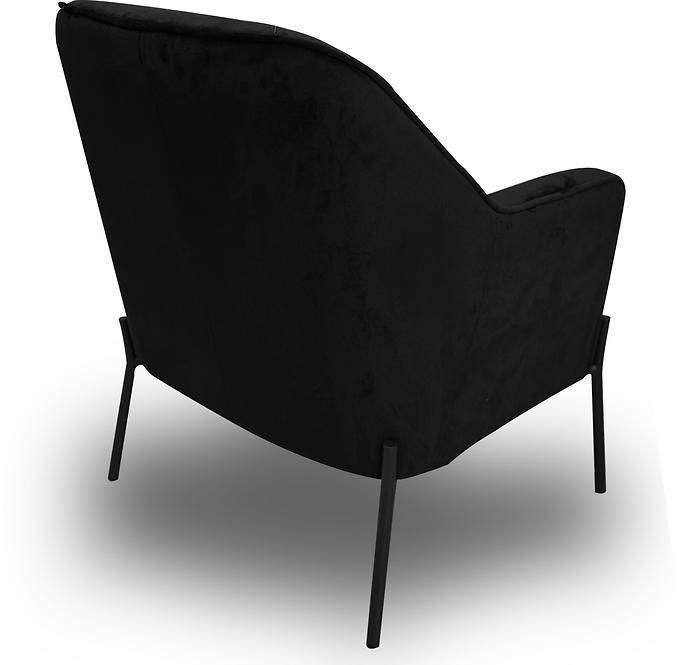 Kreslo Bob WX-2924 Black Velvet 19