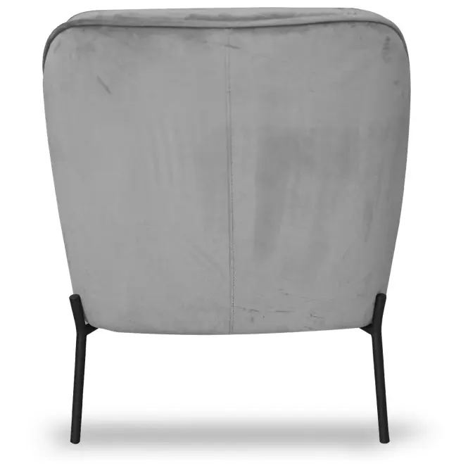 Kreslo Bob WX-2924 Light Grey Velvet 12,4