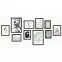 Sada Fotorámikov Mdf 10x M1126 Charcoal Black