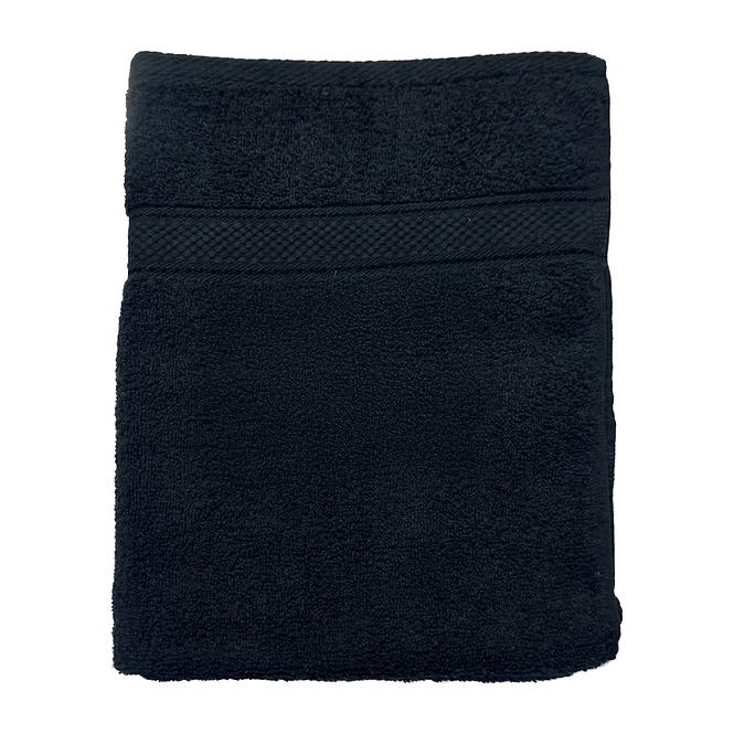 Uterák viskóza Fancy 50x100 cm čierny