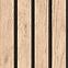 Lamelový panel FRONTO V-BLACK dub svetlý  0,25x2,95 m,2