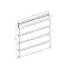 Lamelový panel FRONTO V-BLACK dub svetlý  0,25x2,95 m,5