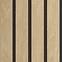 Lamelový panel FRONTO V-BLACK Dub 0,25x2,95 m,2