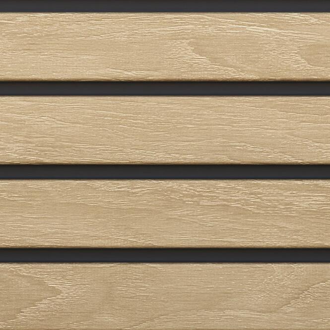 Lamelový panel FRONTO V-BLACK Dub 0,25x2,95 m
