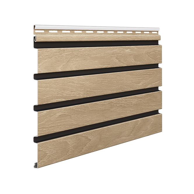 Lamelový panel FRONTO V-BLACK Dub 0,25x2,95M
