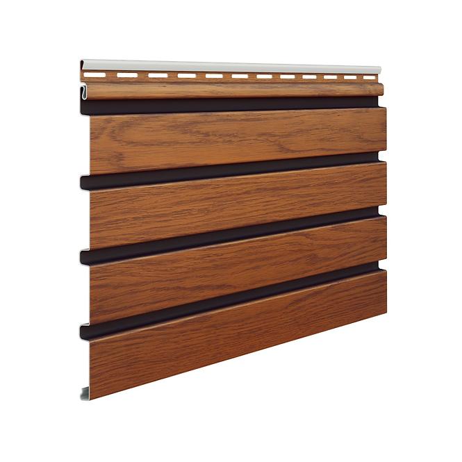 Lamelový panel FRONTO V-BLACK dub zlatý 0,25x2,95 m