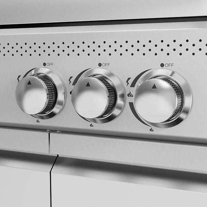 Mercado Plynový gril Horizon Silver 4+1 14,5 kW,5