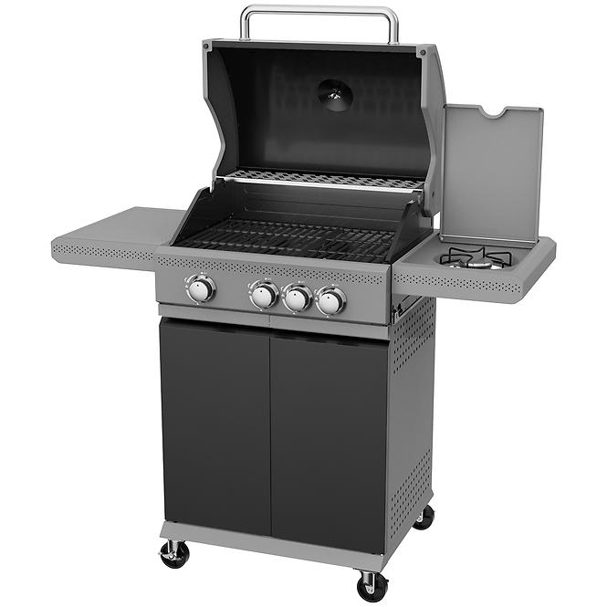 Mercado Plynový gril Vibes Black 3+1 11,5 kW,4
