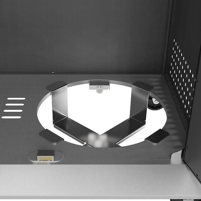 Mercado Plynový gril Vibes Black 3+1 11,5 kW