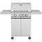 Mercado Plynový gril Vibes Silver 3+1 11,5 kW
