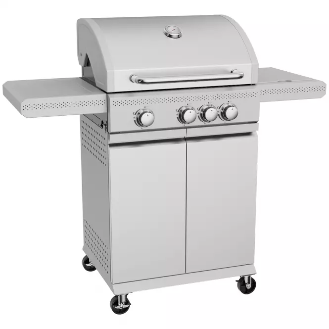 Mercado Plynový gril Vibes Silver 3+1 11,5 kW,2