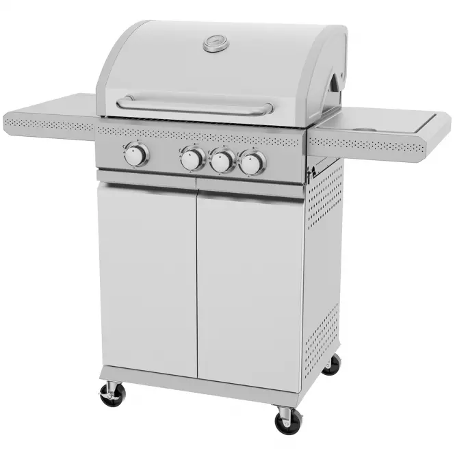 Mercado Plynový gril Vibes Silver 3+1 11,5 kW,3