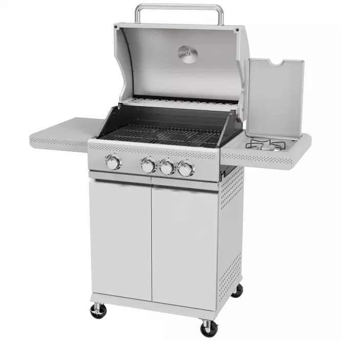 Mercado Plynový gril Vibes Silver 3+1 11,5 kW,4