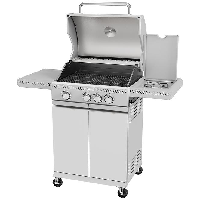 Mercado Plynový gril Vibes Silver 3+1 11,5 kW,4