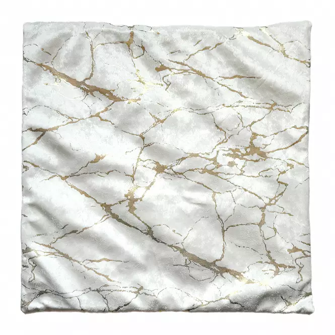 Obliečka na vankúš Justi RQ-212 40x40 cm biela,5