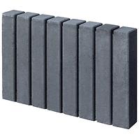 Palisádový obrubník Tetron grafit 6x30x51 cm