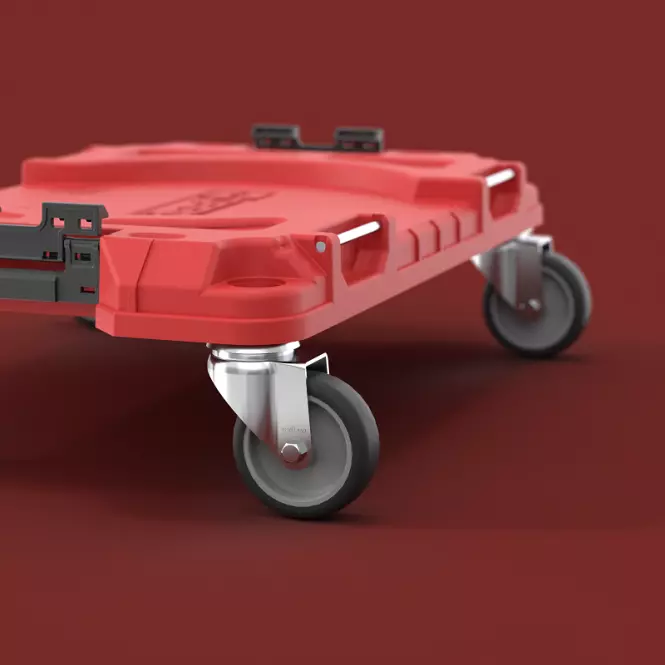 QBRICK  Systém Pro Platformový prepravný stôl Ultra HD Red,3