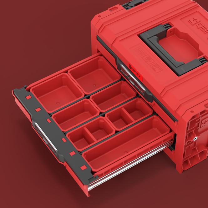 Qbrick System Pro Drawer 3 Toolbox 2.0 Red Ultra HD,9